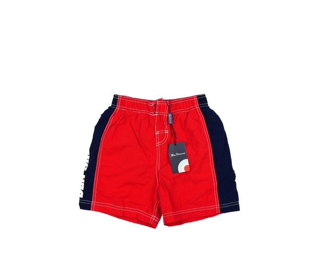 Nové červené plážové kraťasy Ben Sherman 