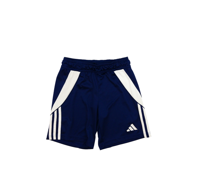 Tmavě modré sportovní kraťasy Adidas 