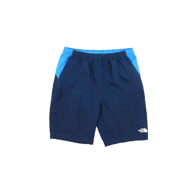 Modré sportovní kraťasy vel. 176 The North Face