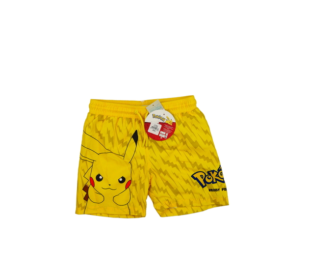 Nové žluté plážové kraťasy Pokémon Primark 