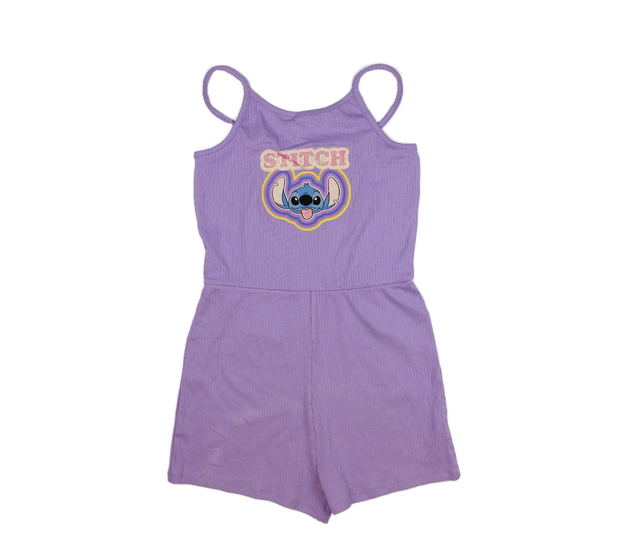 Fialový kraťasový overal Stitch Disney George 