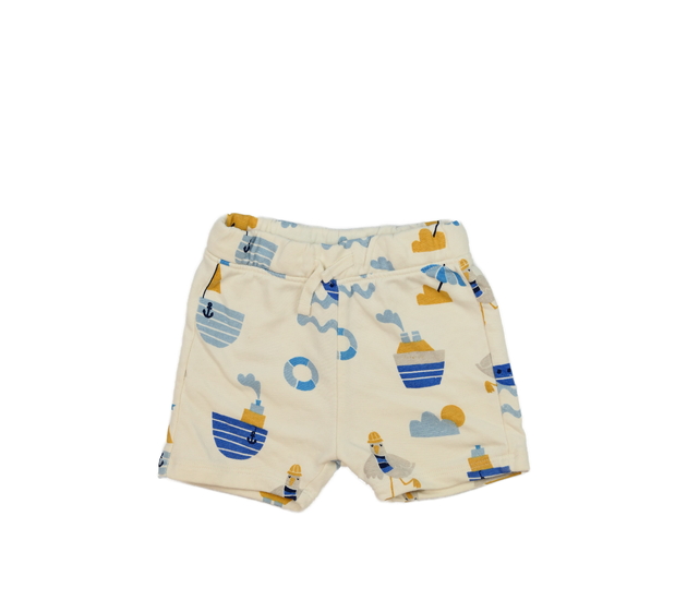 Krémové kraťasy s mořskou tématikou M&S
