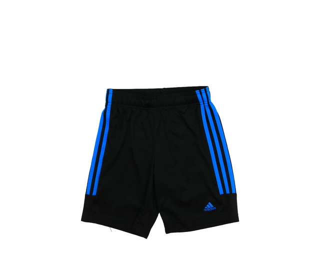 Černo-modré sportovní kraťasy Adidas