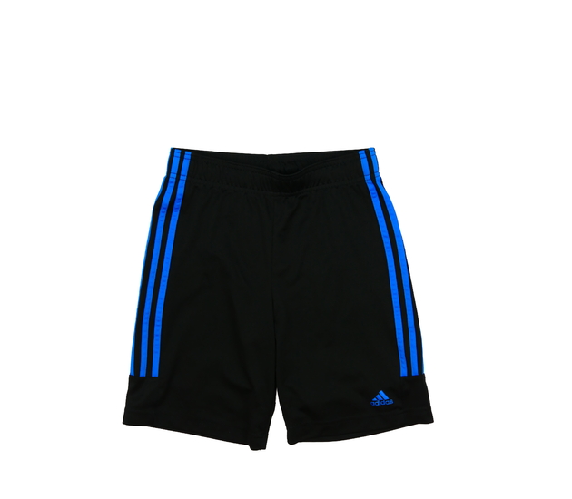 Černo-modré sportovní kraťasy Adidas