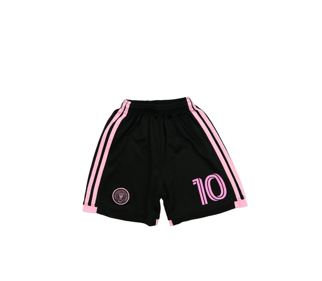 Černo-růžové sportovní kraťasy 