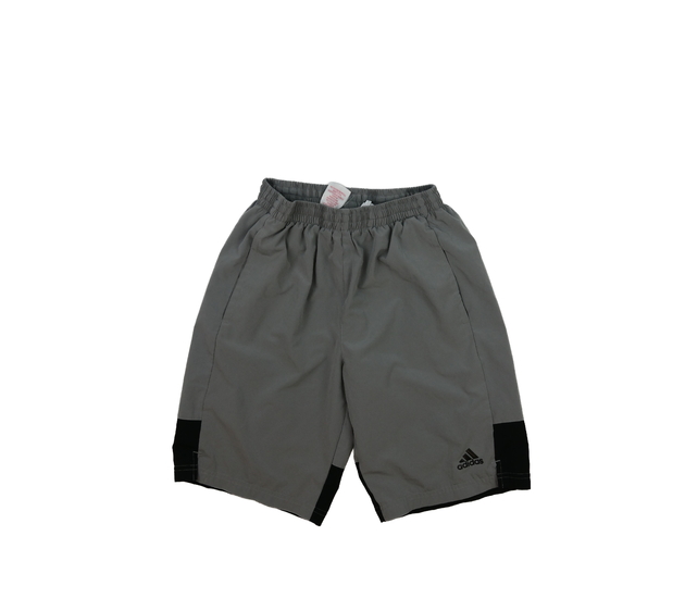 Šedo-černé plážové kraťasy Adidas