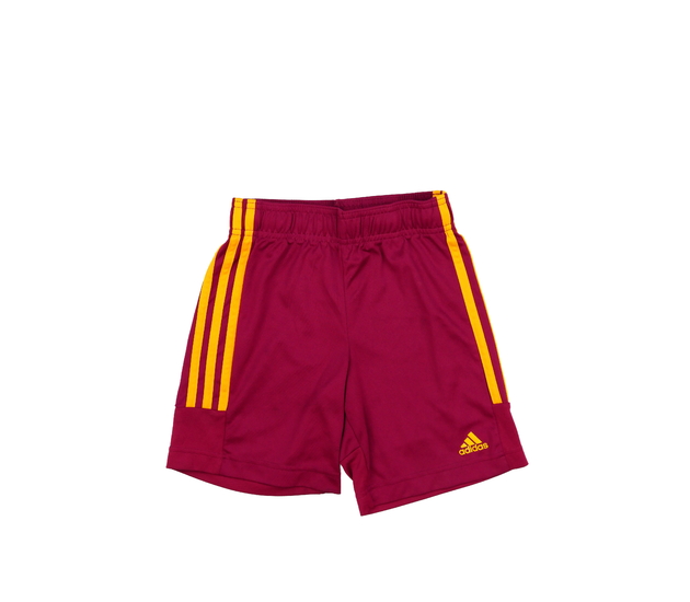 Červené sportovní kraťasy Adidas 
