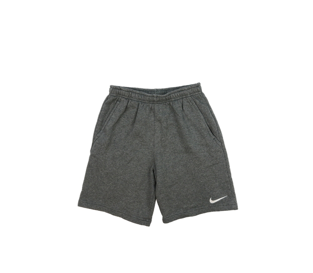 Tmavě šedé teplákové kraťasy Nike 
