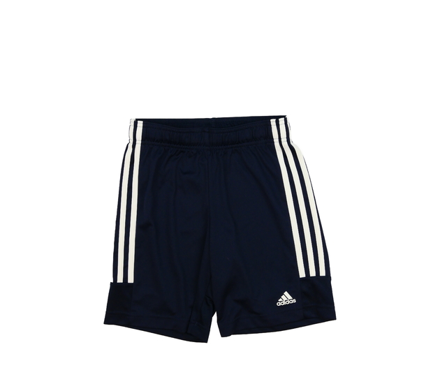Tmavě modré sportovní kraťasy Adidas 
