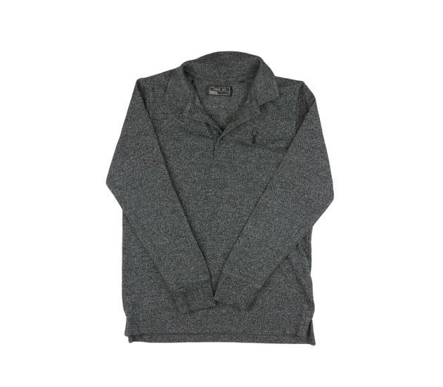 Šedé triko s límečkem Next