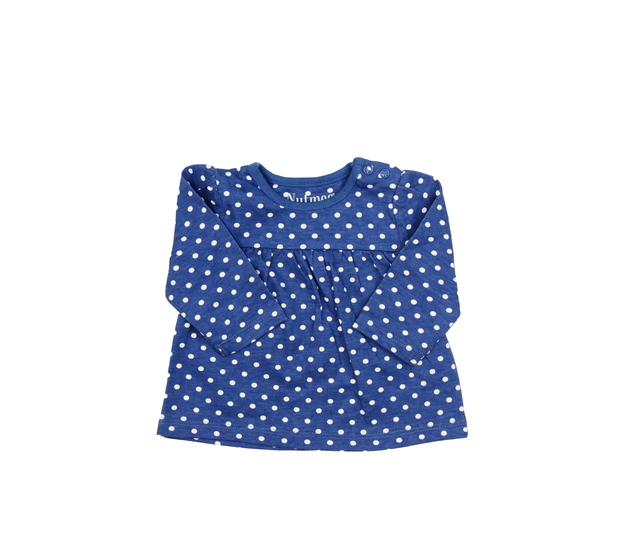 Modré triko s kolečky Nutmeg