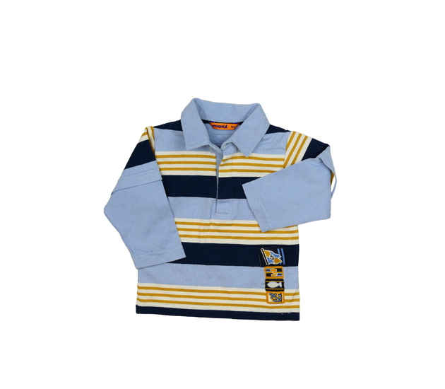 Modré triko s límečkem Mayoral