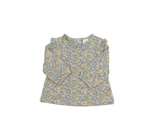 Květinové triko s volánky Next