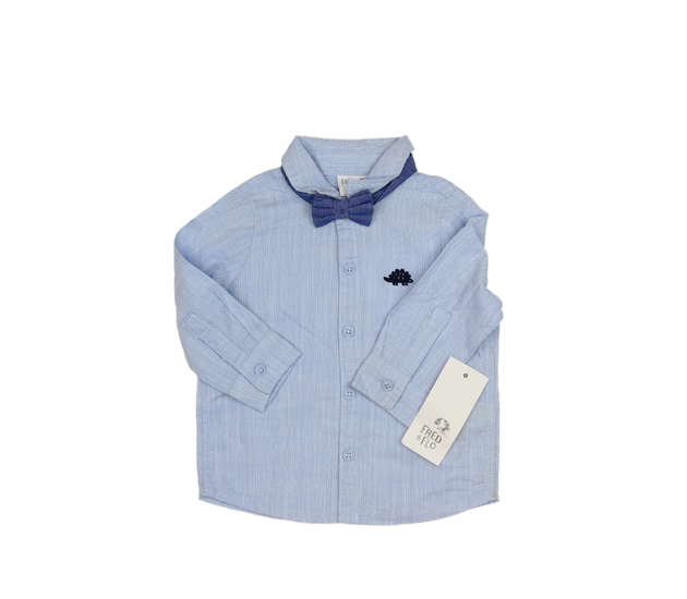 Nová modrá košile s motýlkem F&F