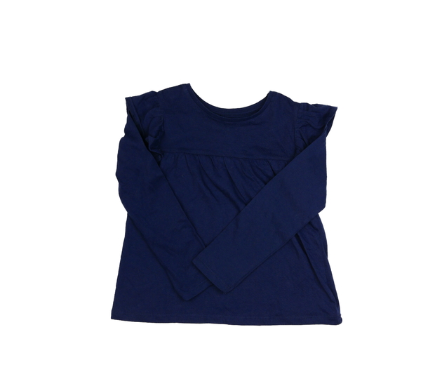 Nové tmavomodré triko s volánky Mothercare