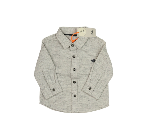 Nová šedá melírovaná košile River Island