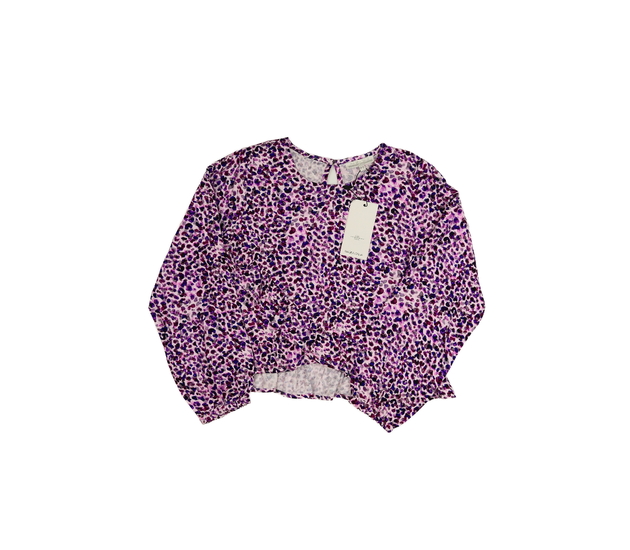 Nový fialový crop top 