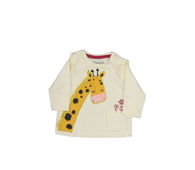 Bílé triko se žirafou F&F