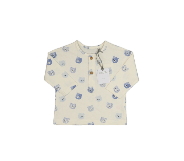 Nové světlé triko s medvědy Tu