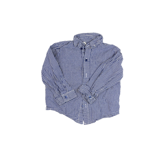 Modrá kostkovaná košile Primark