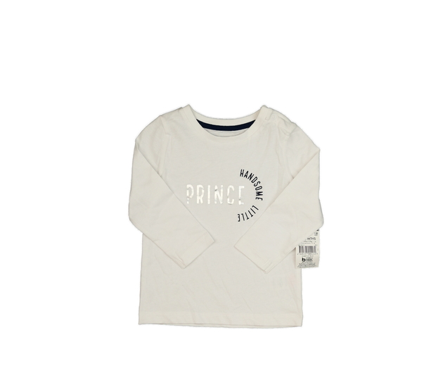 Nové bílé triko s nápisem