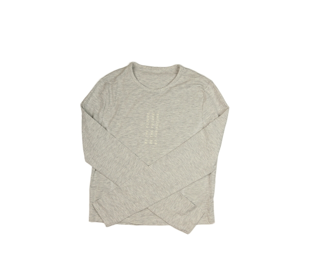 Šedé melírované crop top triko vel. 176 George