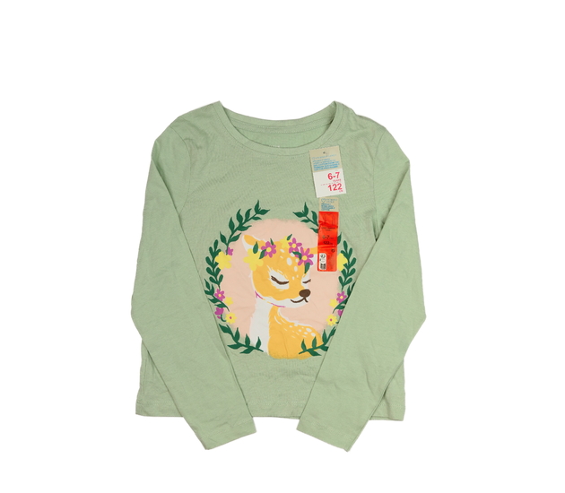 Nové zelené triko se srnkou Primark