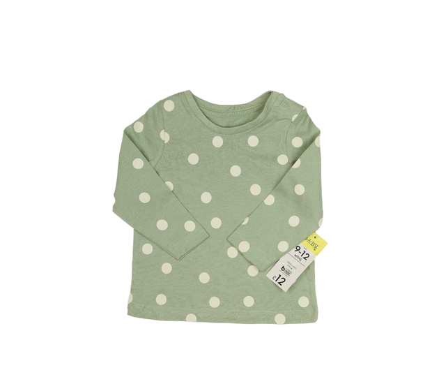 Nové zelené triko s kolečky 