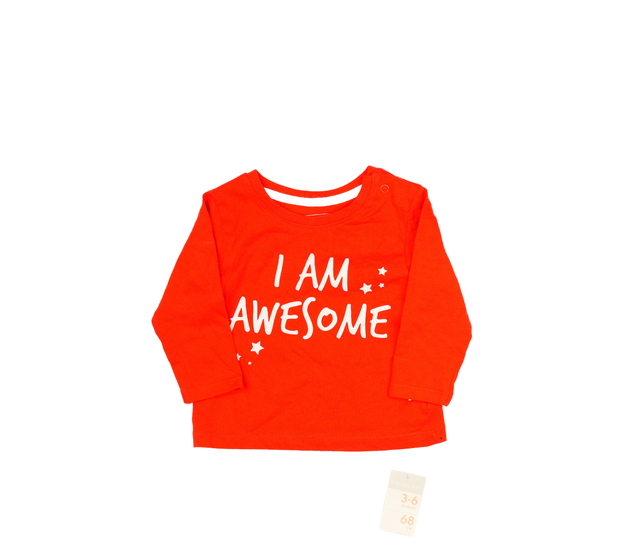 Nové sytě červené triko Primark