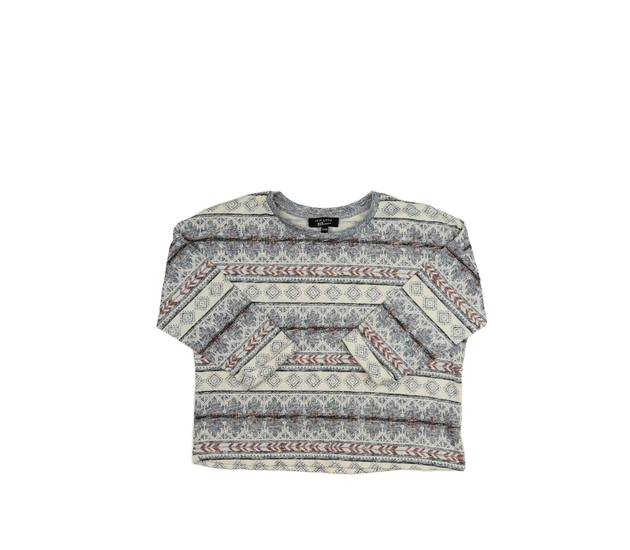 Vzorovaný crop top New Look