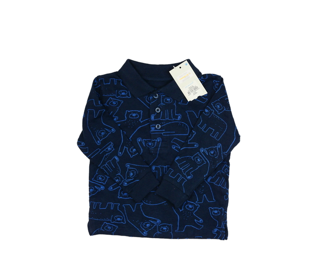 Nové modré triko s medvědy Primark