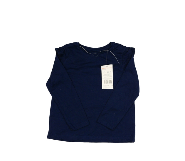 Nové tmavě modré triko s volánky F&F