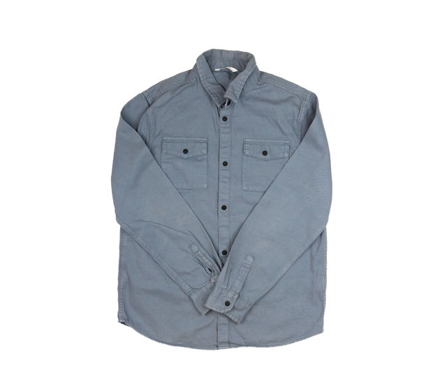 Modrá riflová košile na patenty M&S