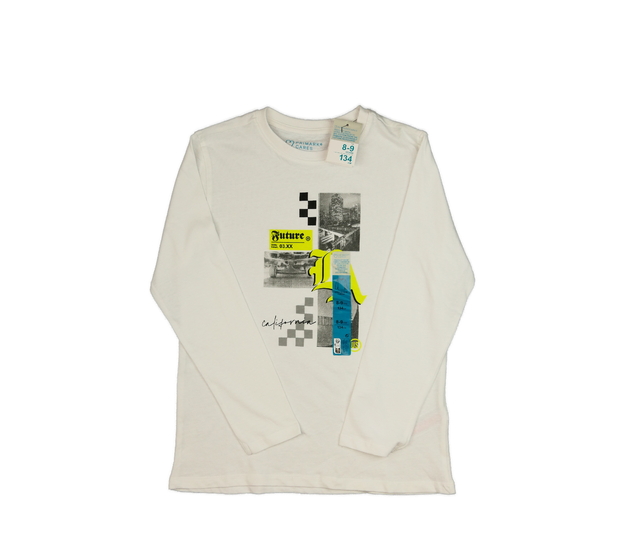 Nové bílé triko s obrázkem Primark