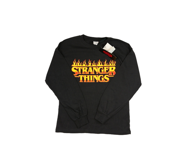 Nové šedé triko Stranger Things Zara