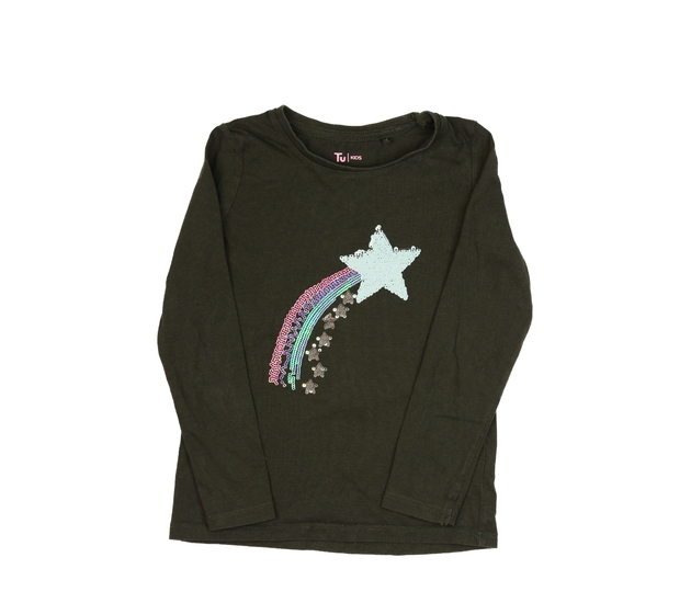 Tmavé triko s hvězdou Tu