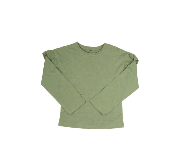 Zelené triko s volánky George