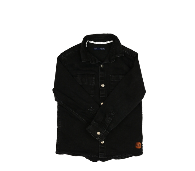 Černá riflová košile Next