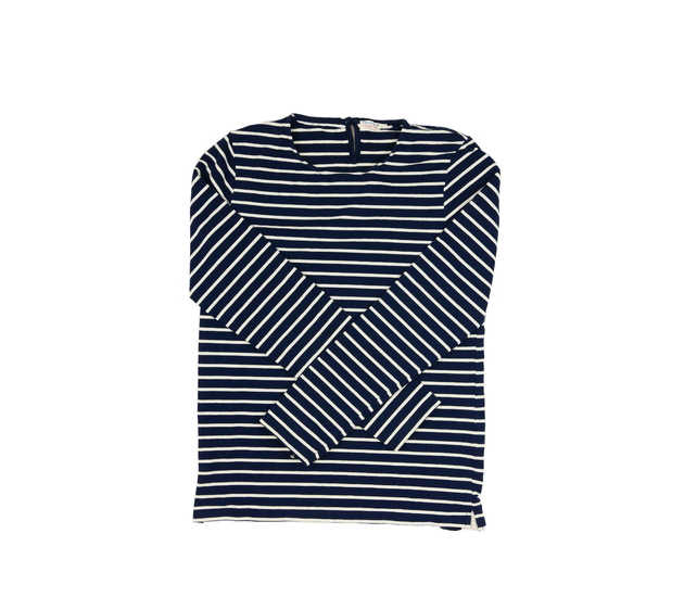 Pruhované modro-bílé triko Fatface