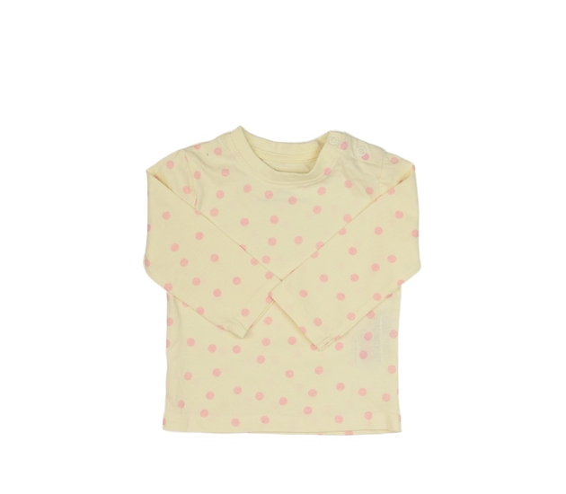 Světlé triko s kolečky Primark