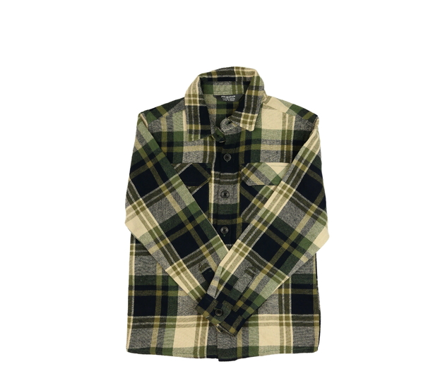 Zelená pruhovaná košile Primark