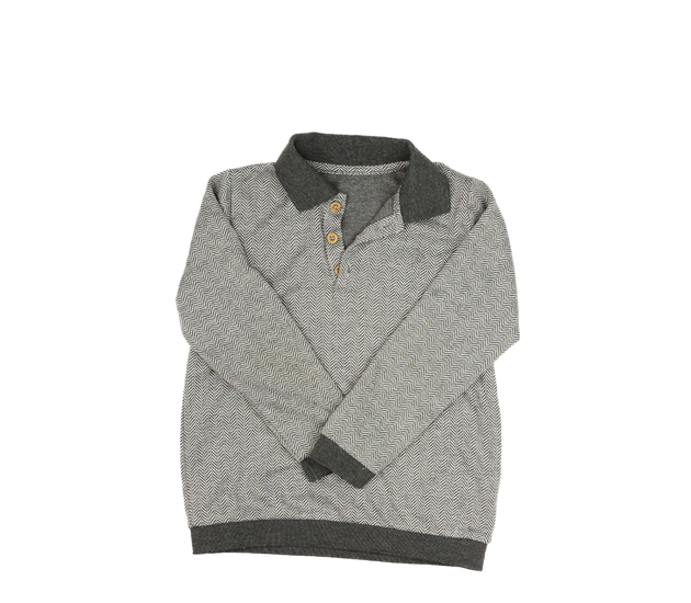 Vzorované triko s límečkem George