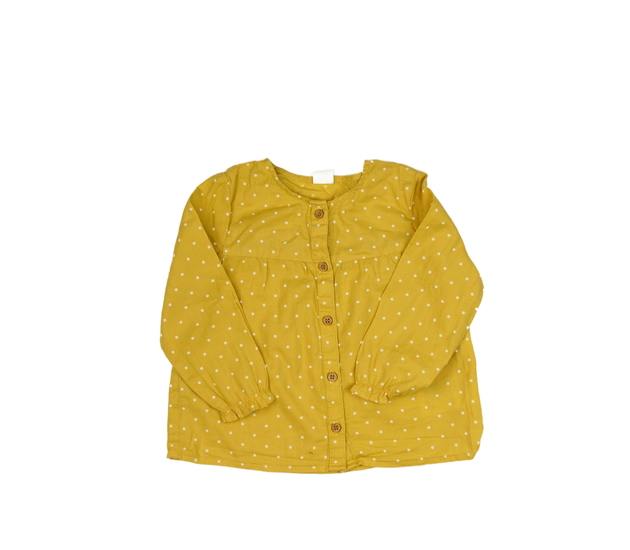 Žlutá košile s puntíky H&M