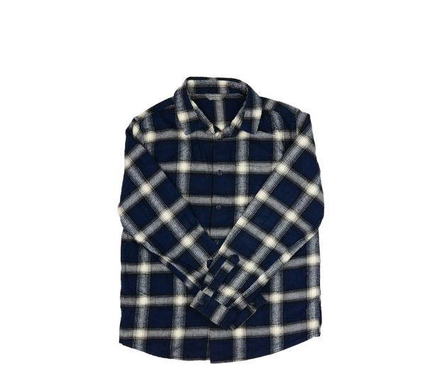 Tmavá kostkovaná košile Primark