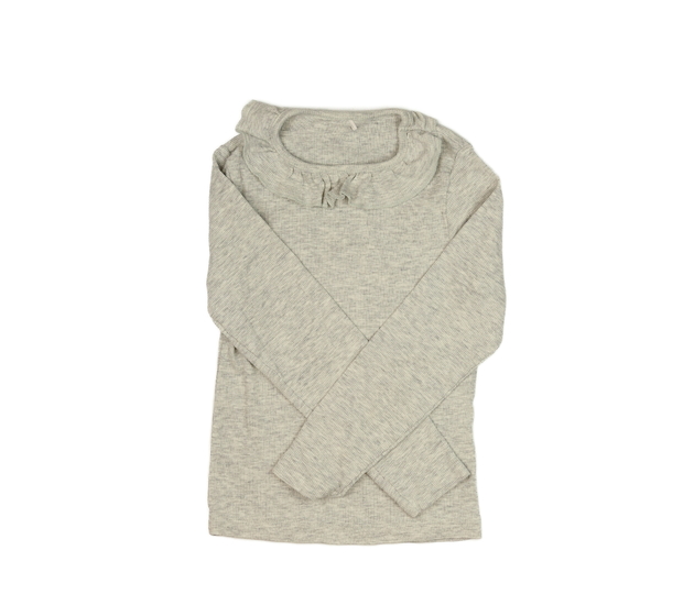 Šedé melírované triko s límečkem George