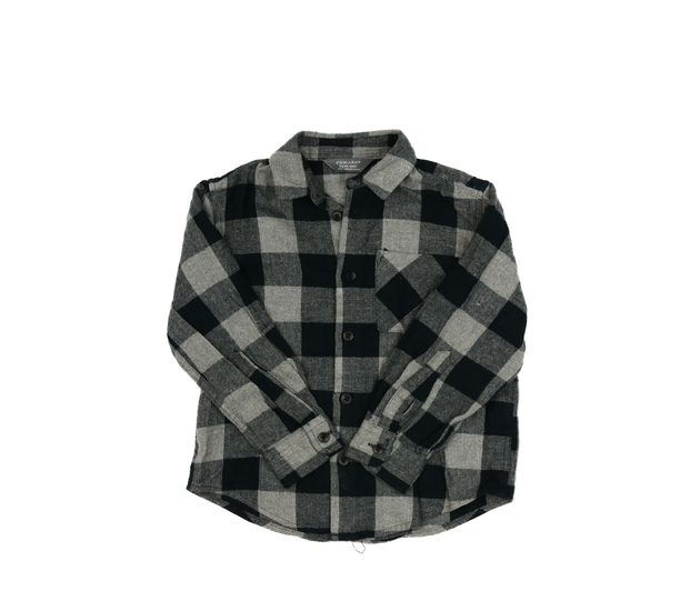 Šedá kostkovaná košile Primark