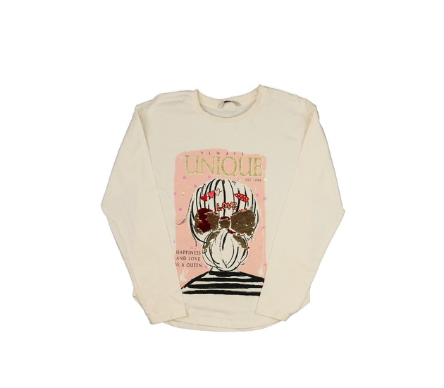 Krémové triko se slečnou George