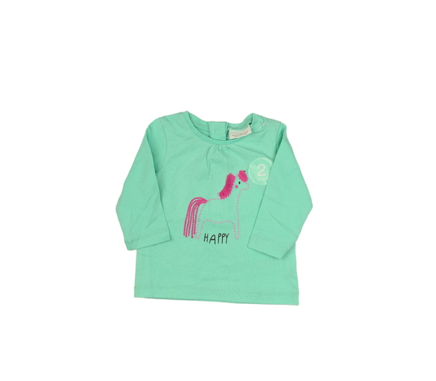 Tyrkysové triko s jednorožcem Next