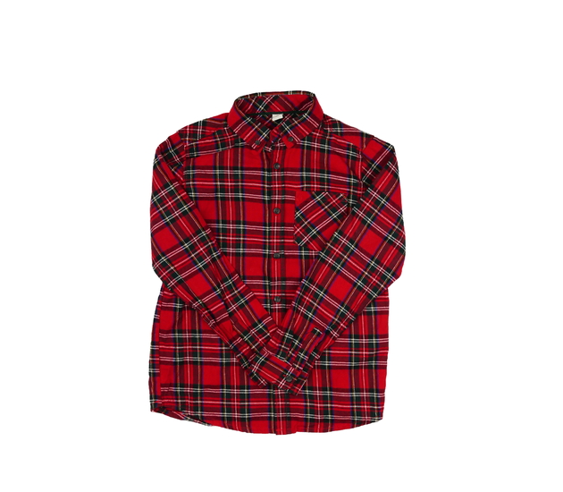 Červená pruhovaná košile Tu