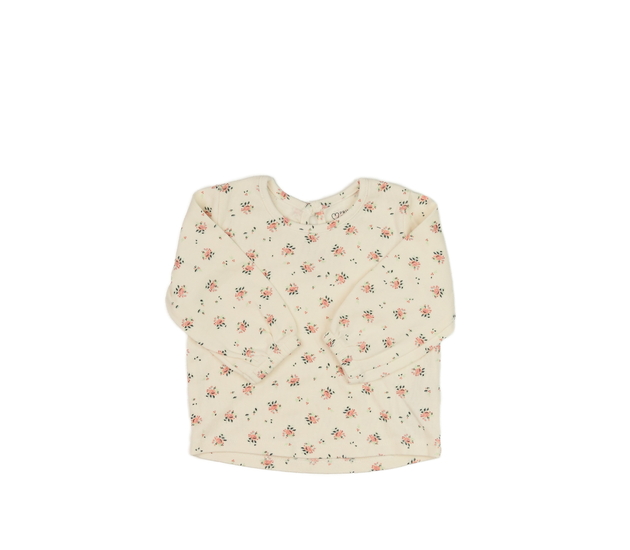 Krémové květinové triko Primark